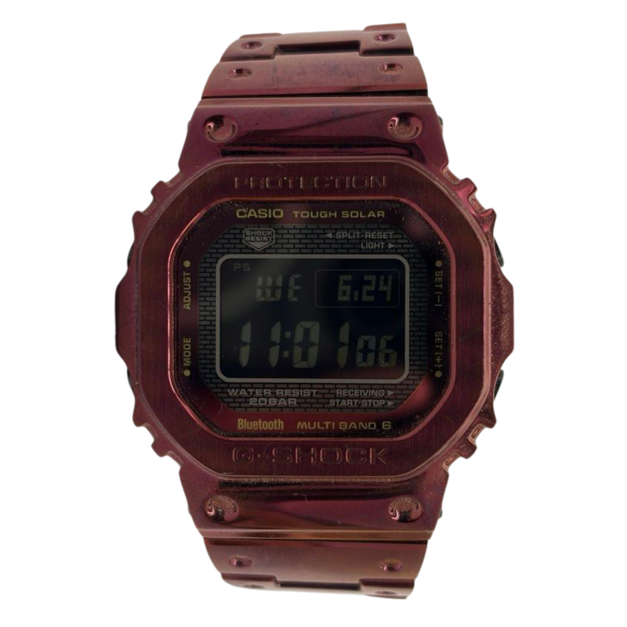 Casio G-Shock Full Metal GMW-B5000RD Tough Solar Watch