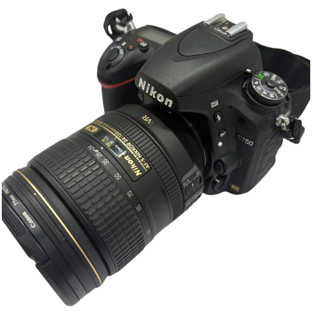 Nikon D750 24.3MP Full Frame DSLR Camera with Nikon 24-120mm 1:4 G ED Lens