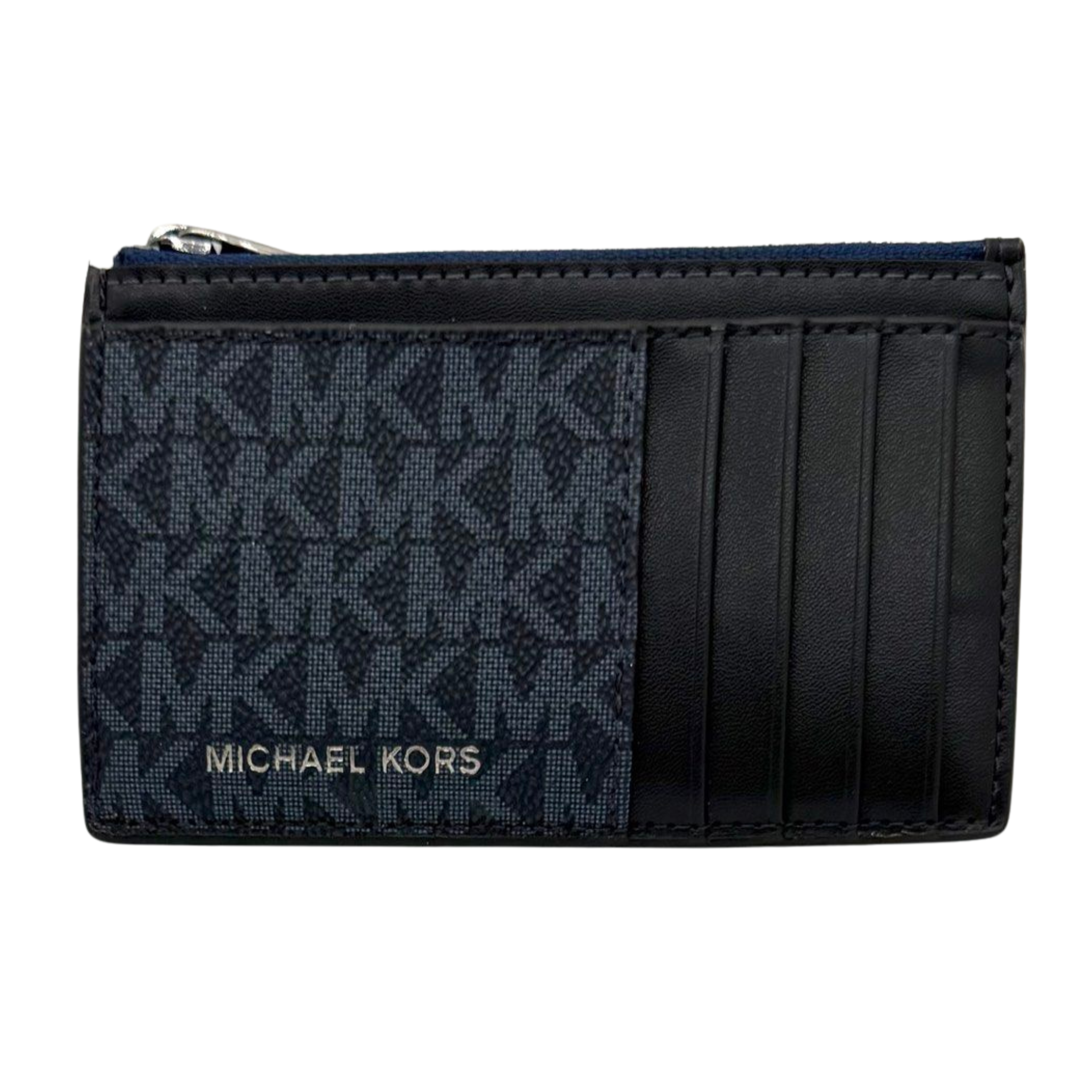 Michael Kors Cardholder- Black, Blue Main image