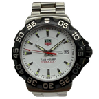 Tag Heuer Formula 1 WAH1111 41mm Quartz White Dial Watch