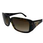 Prada SRP16L Rectangular Sunglasses, Tortoise Shell