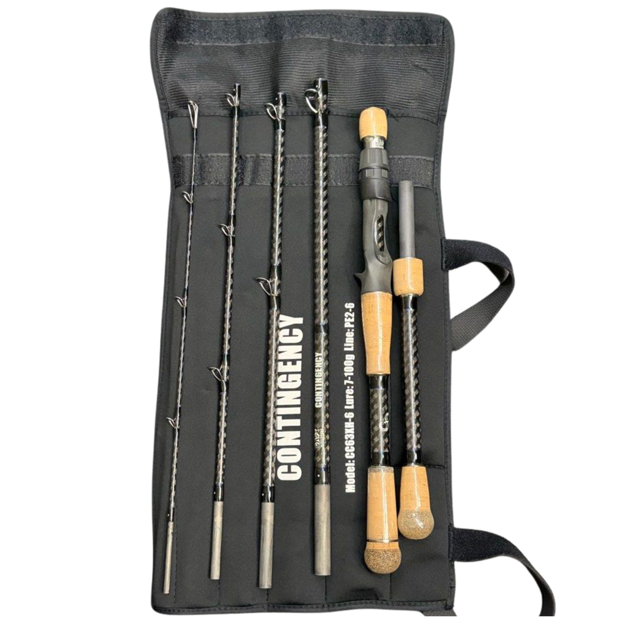 Contingency CC63XH-6 6-piece Travel Fishing Rod