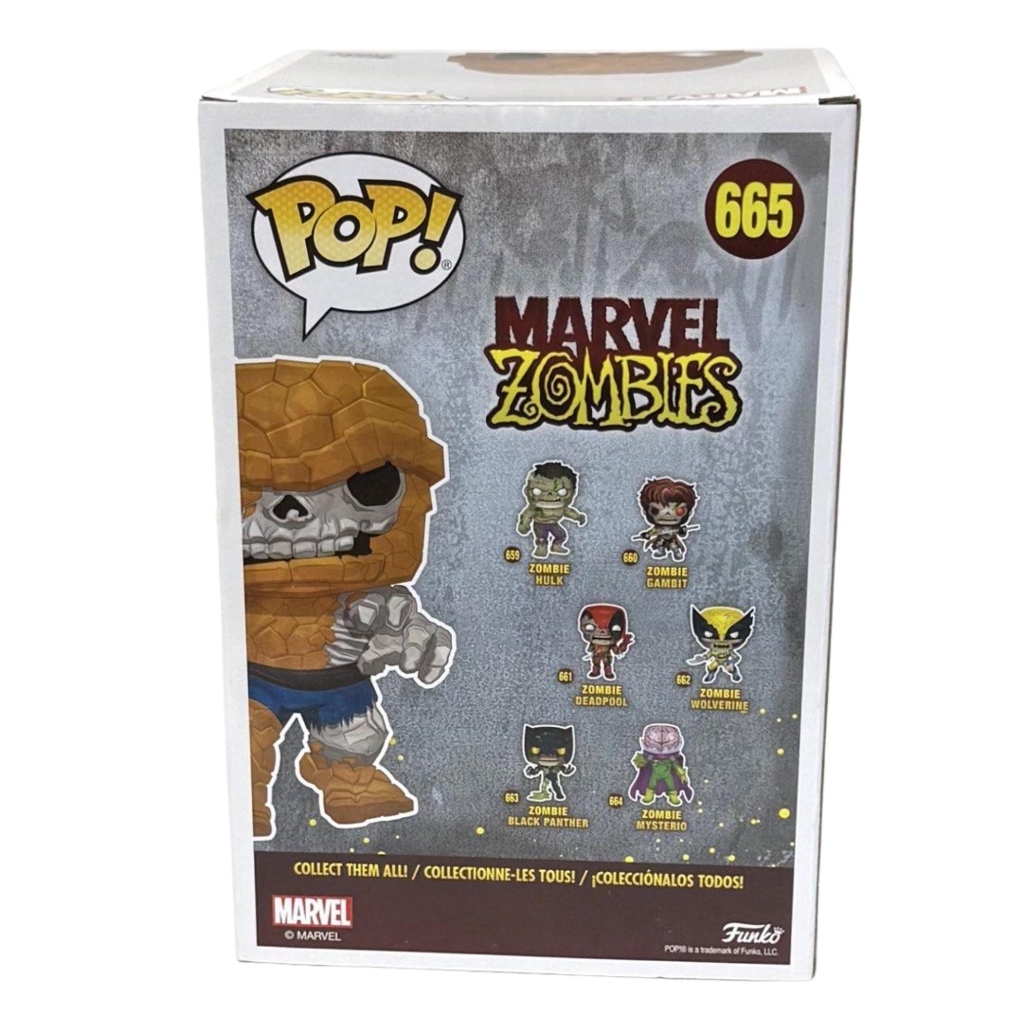 Funko Pop Figure-Zombie The Thing