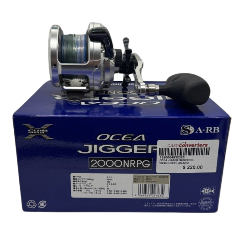 Shimano Ocea Jigger 2000NRPG Fishing Reel