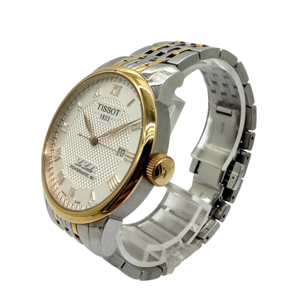 Tissot Le Locle Powermatic 80 39mm Automatic Silver Dial Steel Watch
