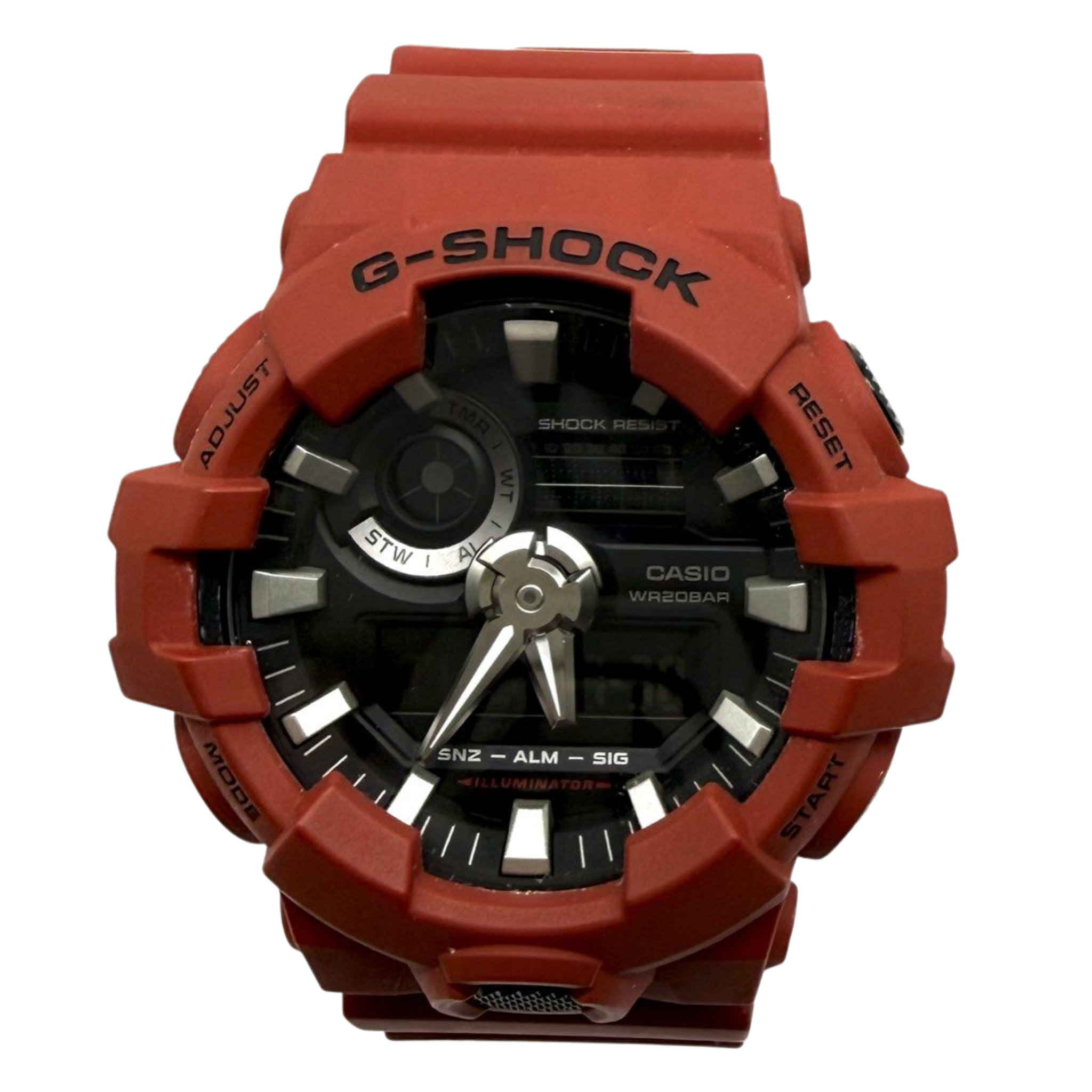 Casio G-Sock GA-700 53.4mm Analog Digital Watch