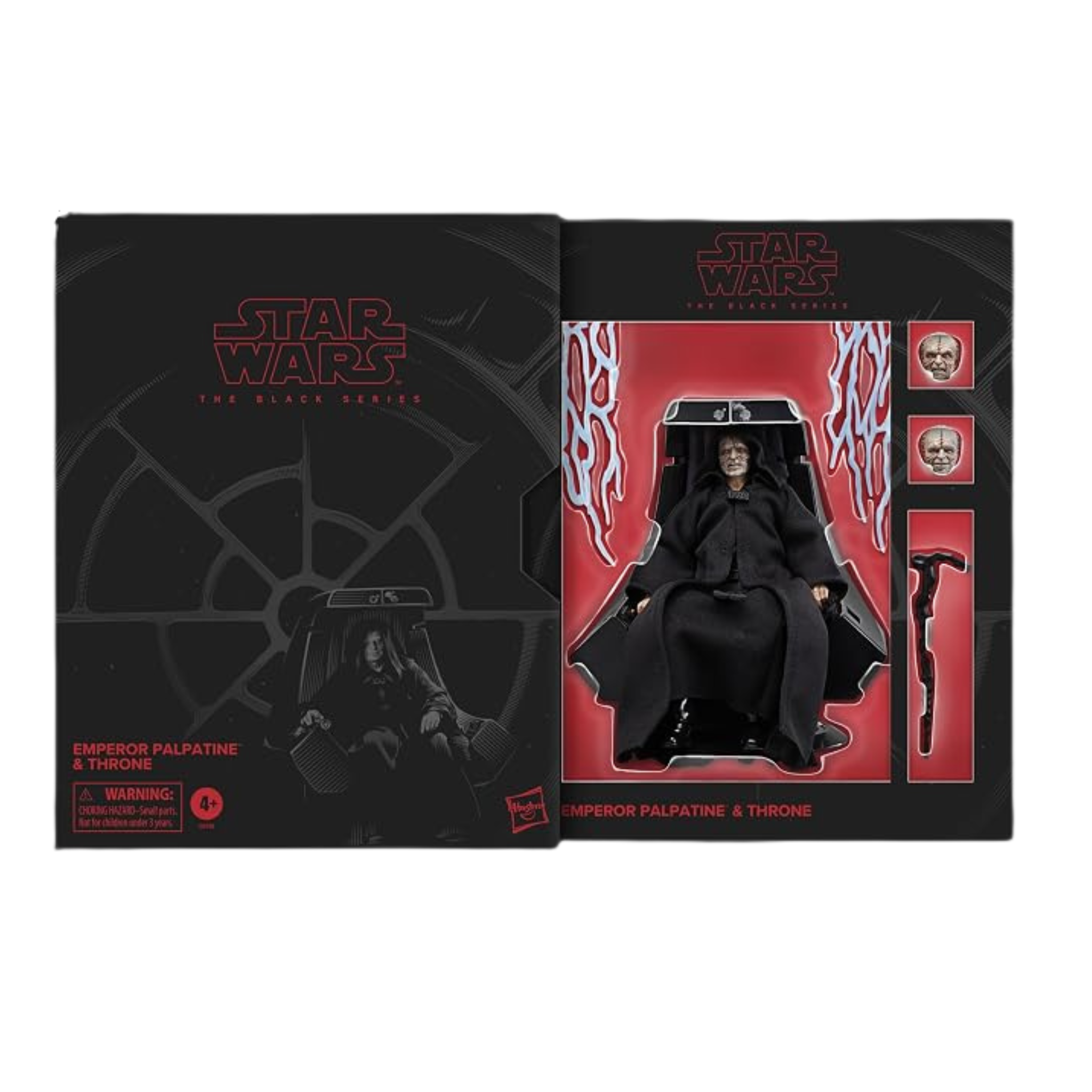 Star Wars The Black Series, Emperor Palpatine and Throne, Return of The Jedi, 6-Inch Collectible Figure Main image