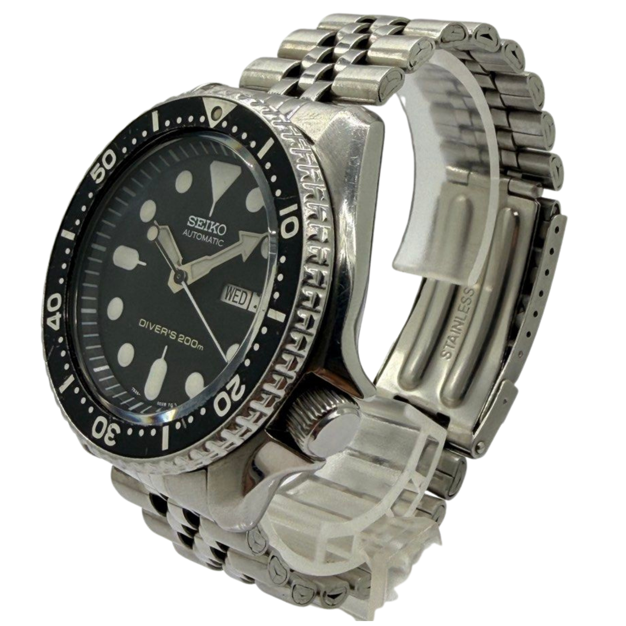 Seiko Scuba SKX007 42mm Automatic Black Dial Watch Secondary image
