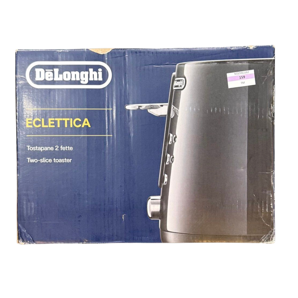 DeLonghi Eclettica Bold Black Toaster