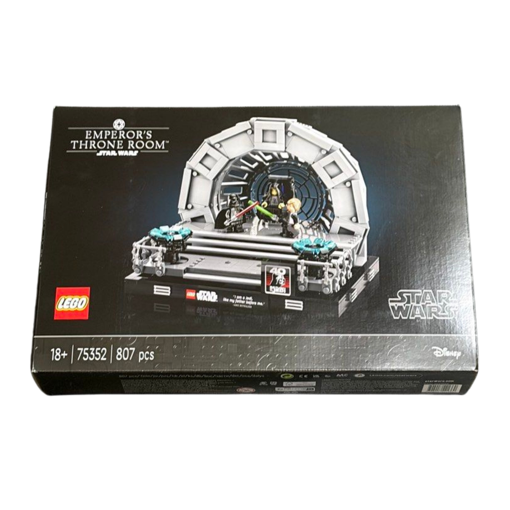 LEGO Star Wars Emperor’s Throne Room Diorama 75352 Building Set for Adults, Classic Star Wars Collectible for Display with Darth Vader Minifigure
