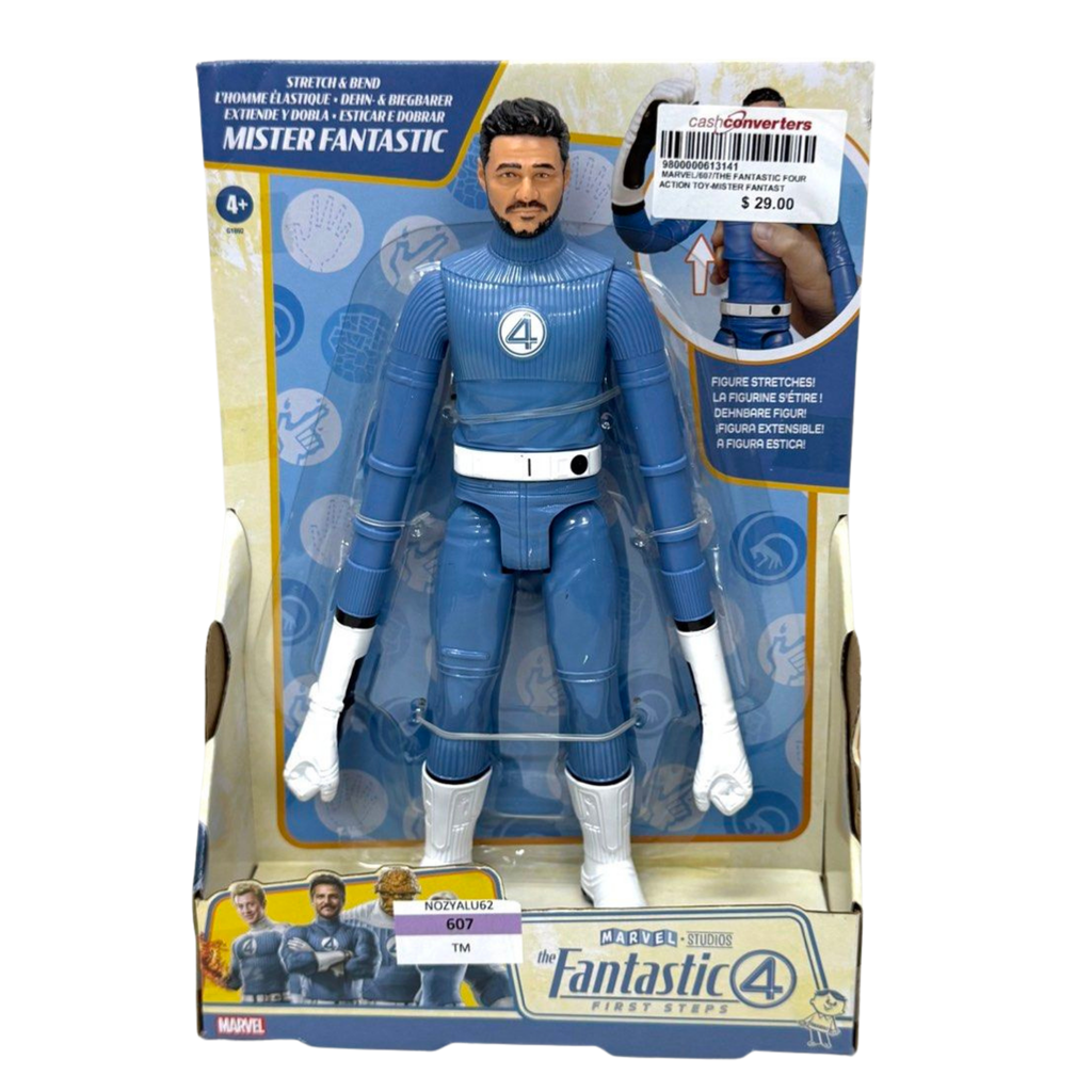 Marvel Studios The Fantastic Four: First Steps Stretch & Bend Mister Fantastic 10-Inch (25.4 CM) Action Figure