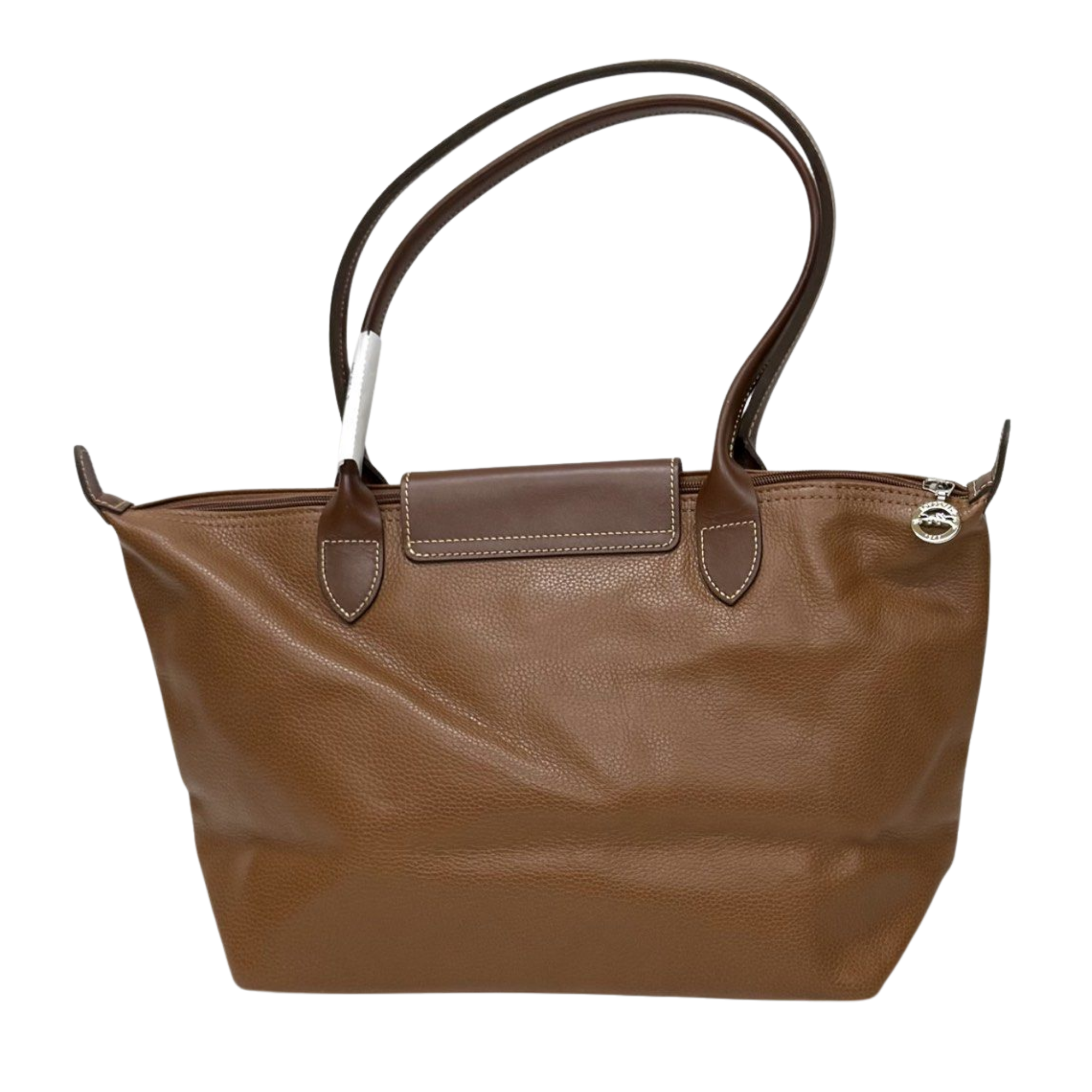 Longchamp Brown Leather Tote Bag