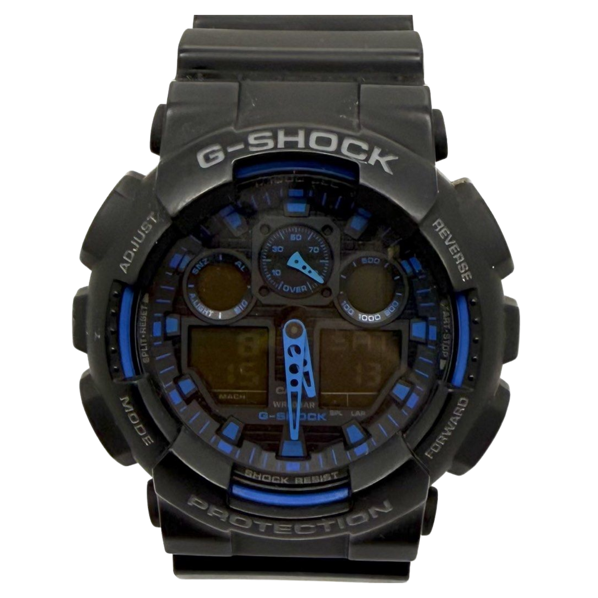 Casio G-Shock GA-100 51.2mm Digital Analog Watch