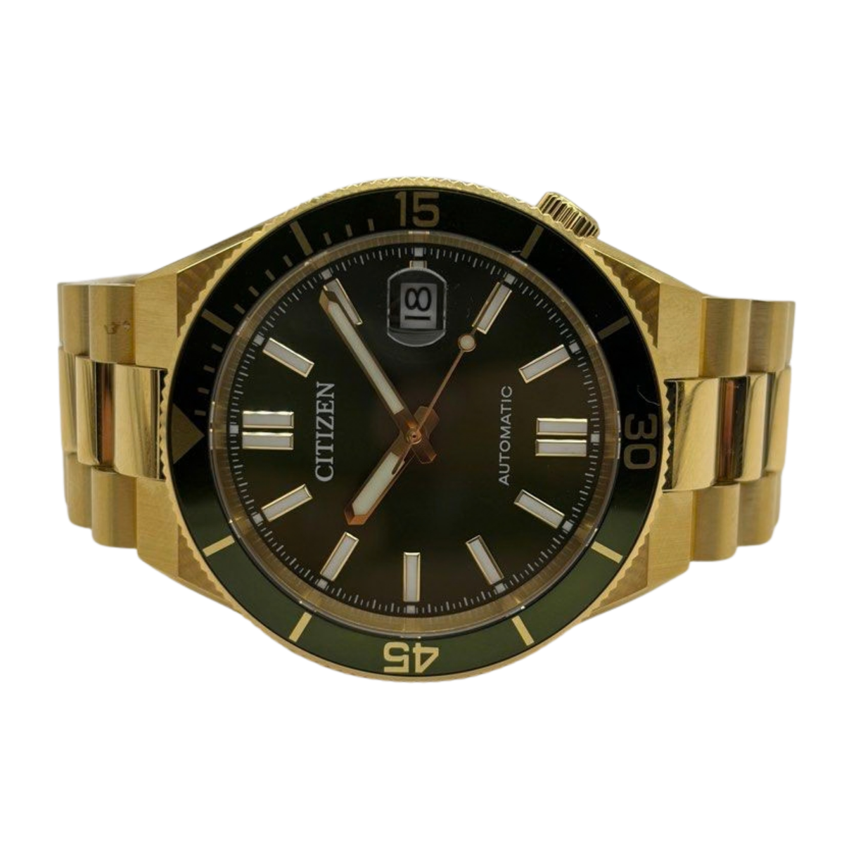 Citizen NJ0232-53X Tsuyosa Shore 40mm Automatic Green Dial Watch
