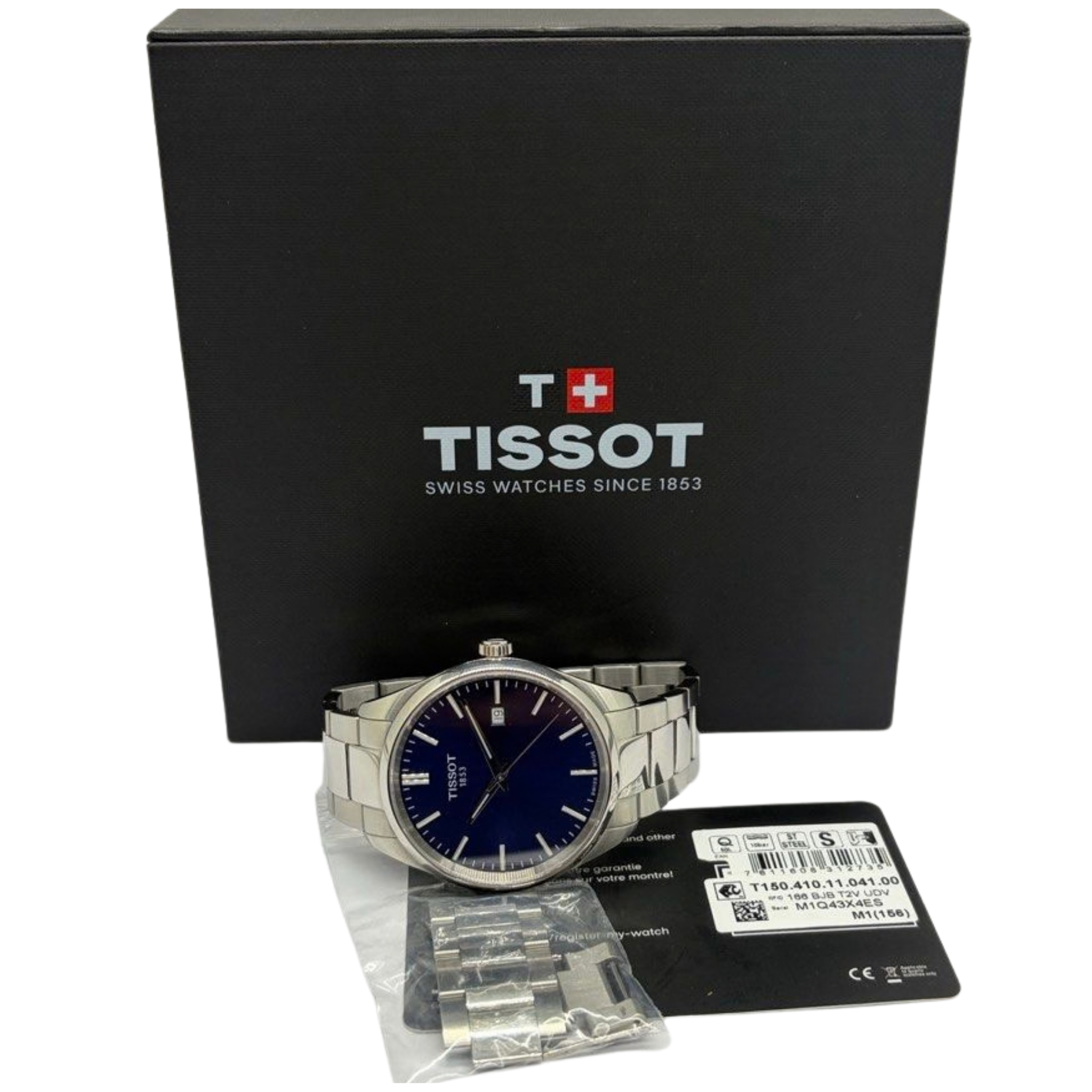 Tissot PR100 40mm Quartz Blue Dial Watch Secondary image