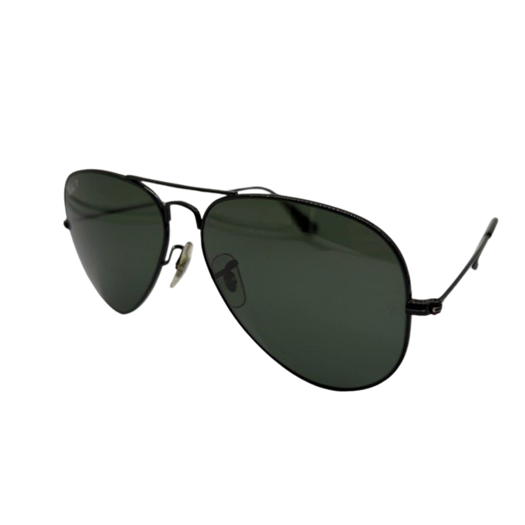 Ray-Ban RB3025 Black Aviator Sunglasses, Black Secondary image