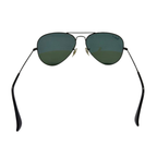 Ray-Ban RB3025 Black Aviator Sunglasses, Black