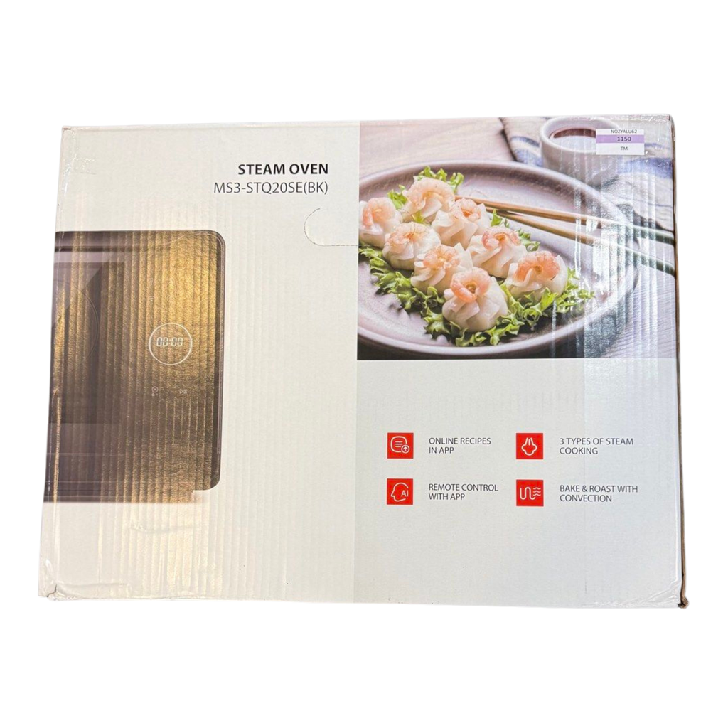 Toshiba MS3-STQ20SE(BK) - Steam Oven, 20L