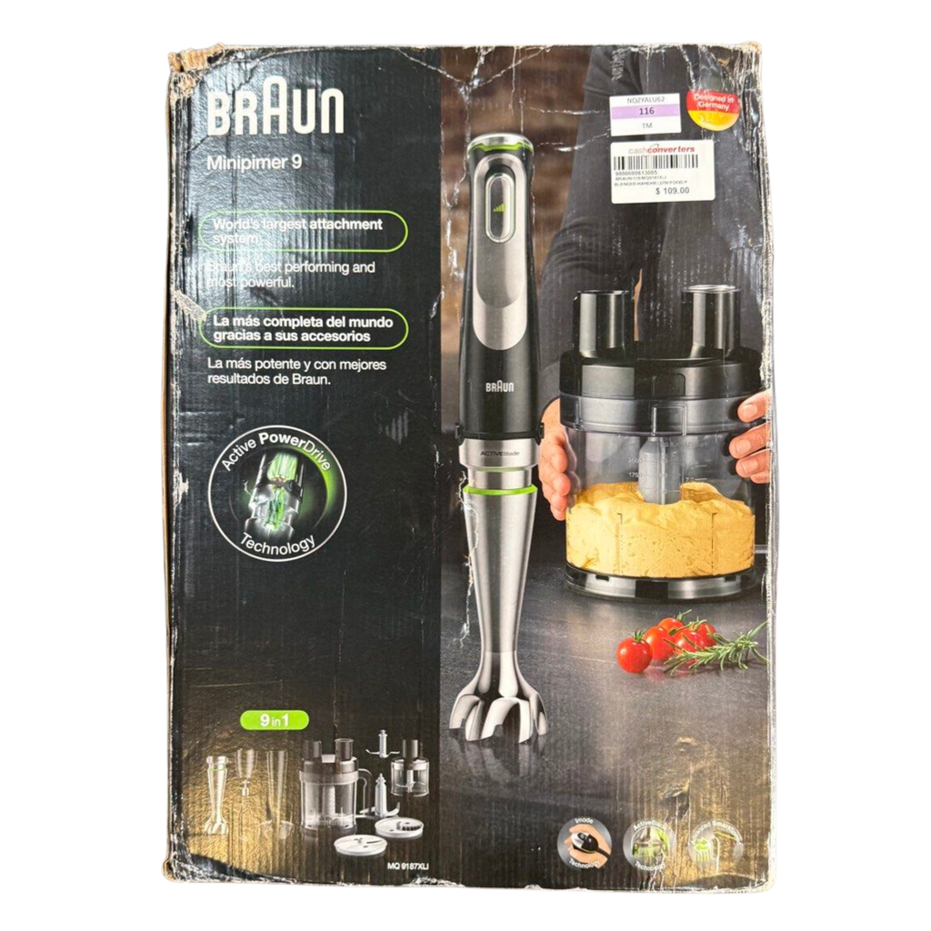Braun MultiQuick 9 MQ Hand Blender