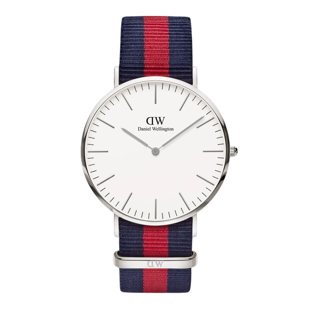 DANIEL WELLINGTON B40S19 Classic Oxford Silver 40mm Quartz Watch