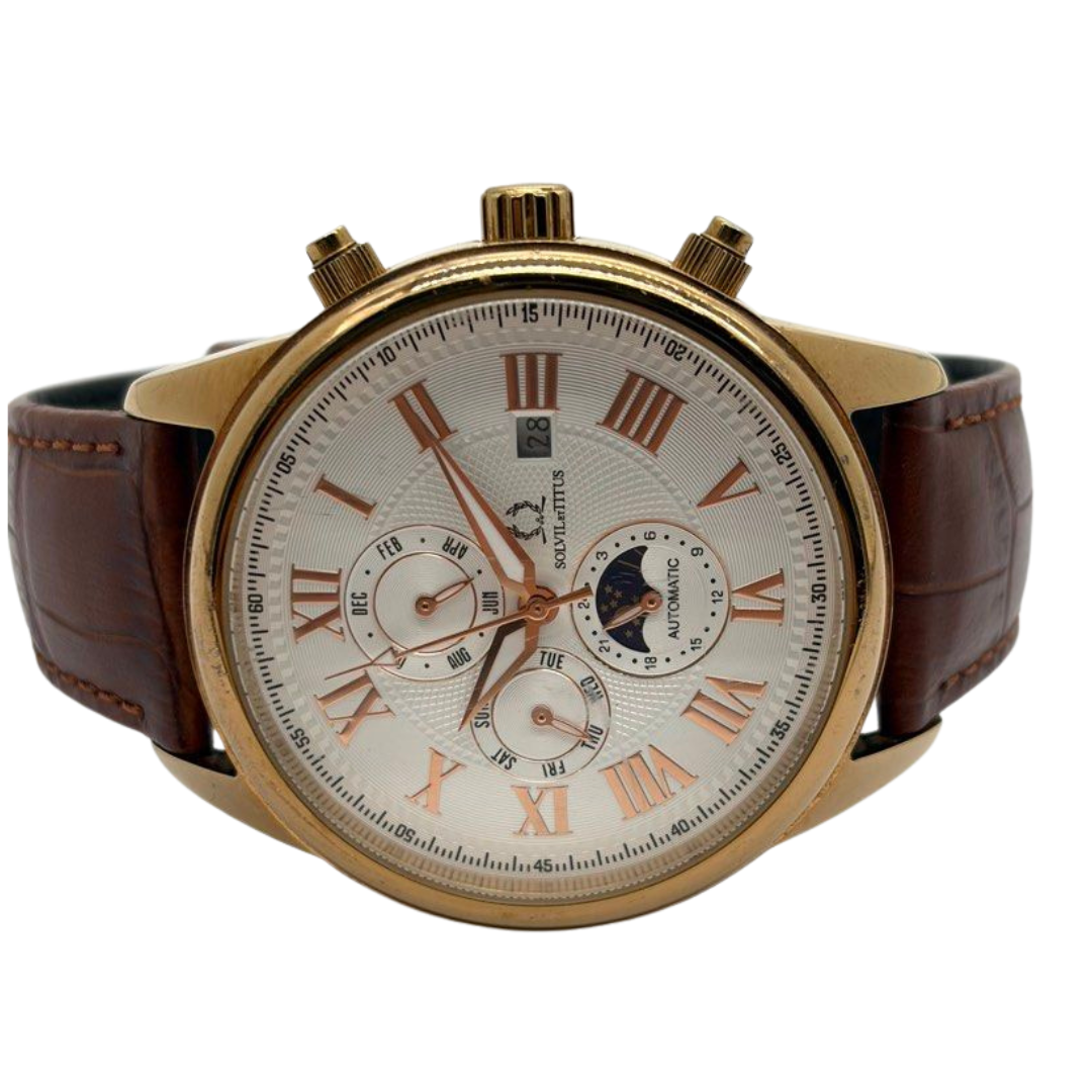 Solvil ET Titus Classicist 42mm Automatic Watch