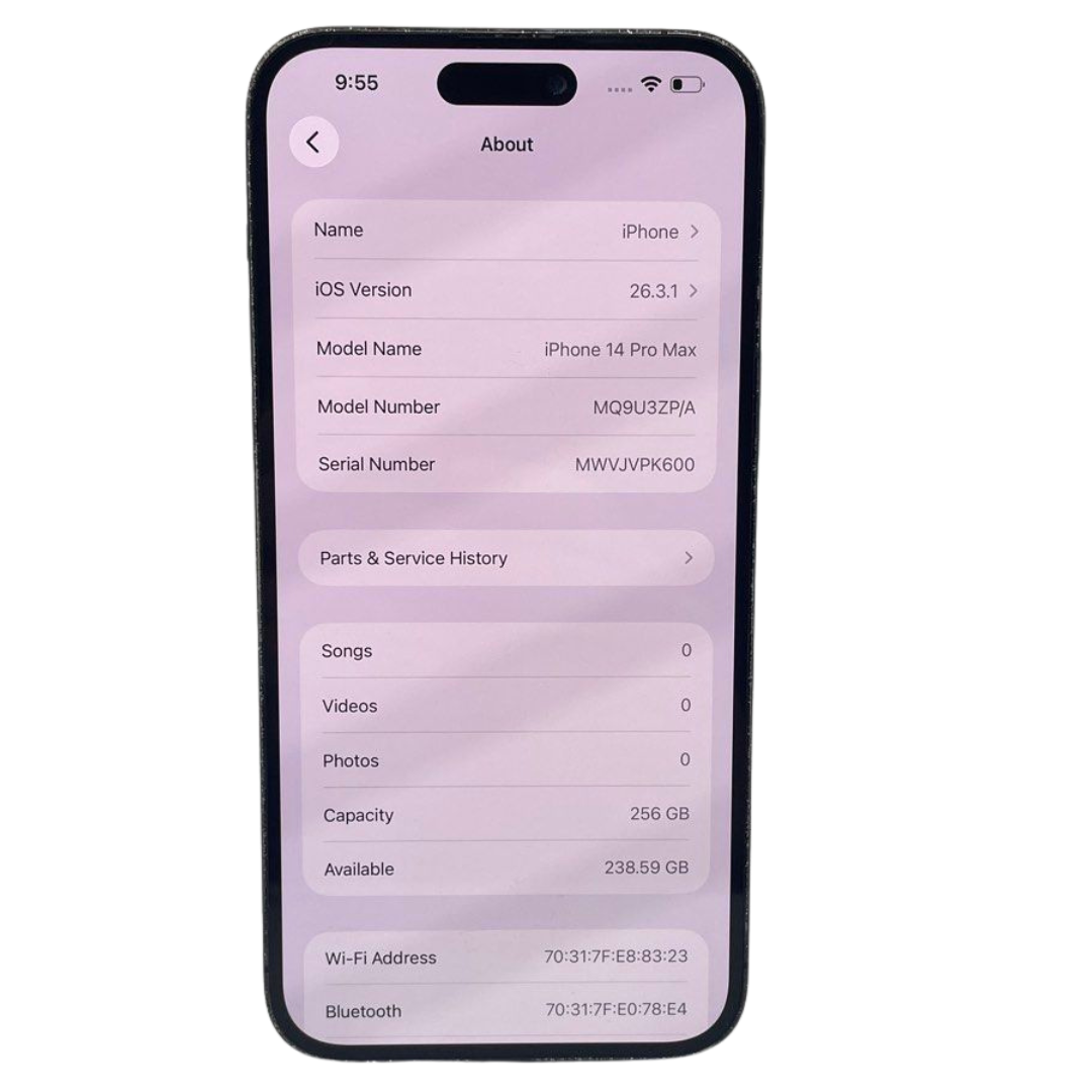 iPhone 14 Pro Max Space Black 256GB