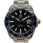 Tag Heuer Aquaracer Calibre 5 WAY211C 41mm Automatic Blue Dial Watch