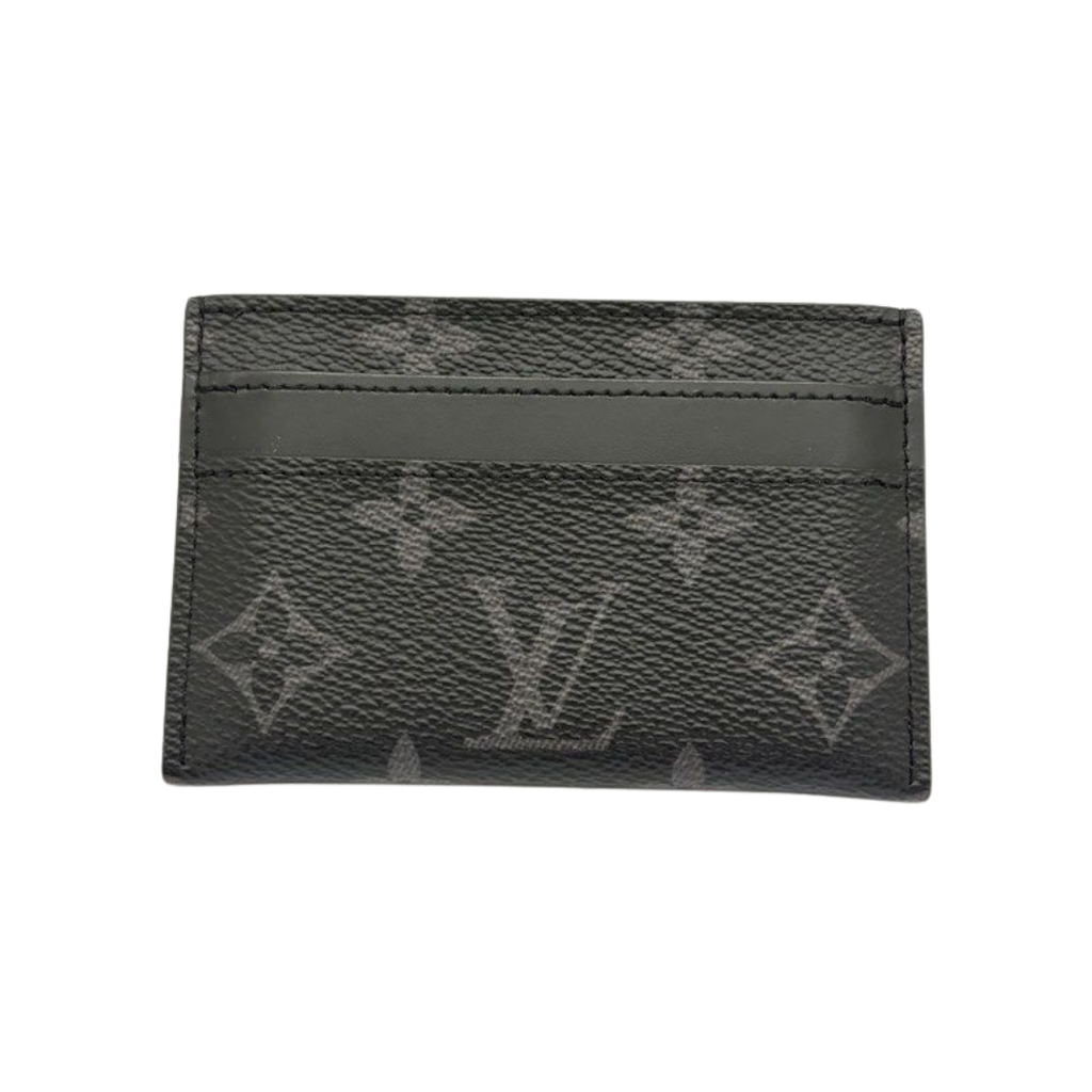 Louis Vuitton Double Card Holder Monogram Eclipse