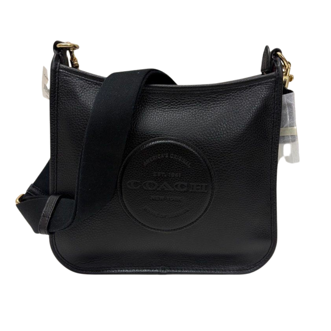 Coach Dempsey File Bag, Shoulder Bag, Black