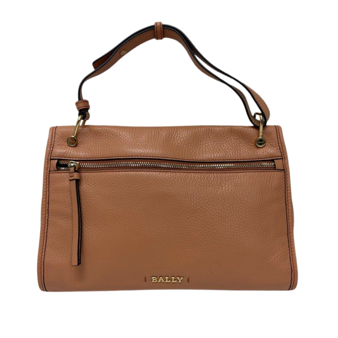 Bally Bloom Hobo Leather Bag, Brown