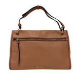 Bally Bloom Hobo Leather Bag, Brown