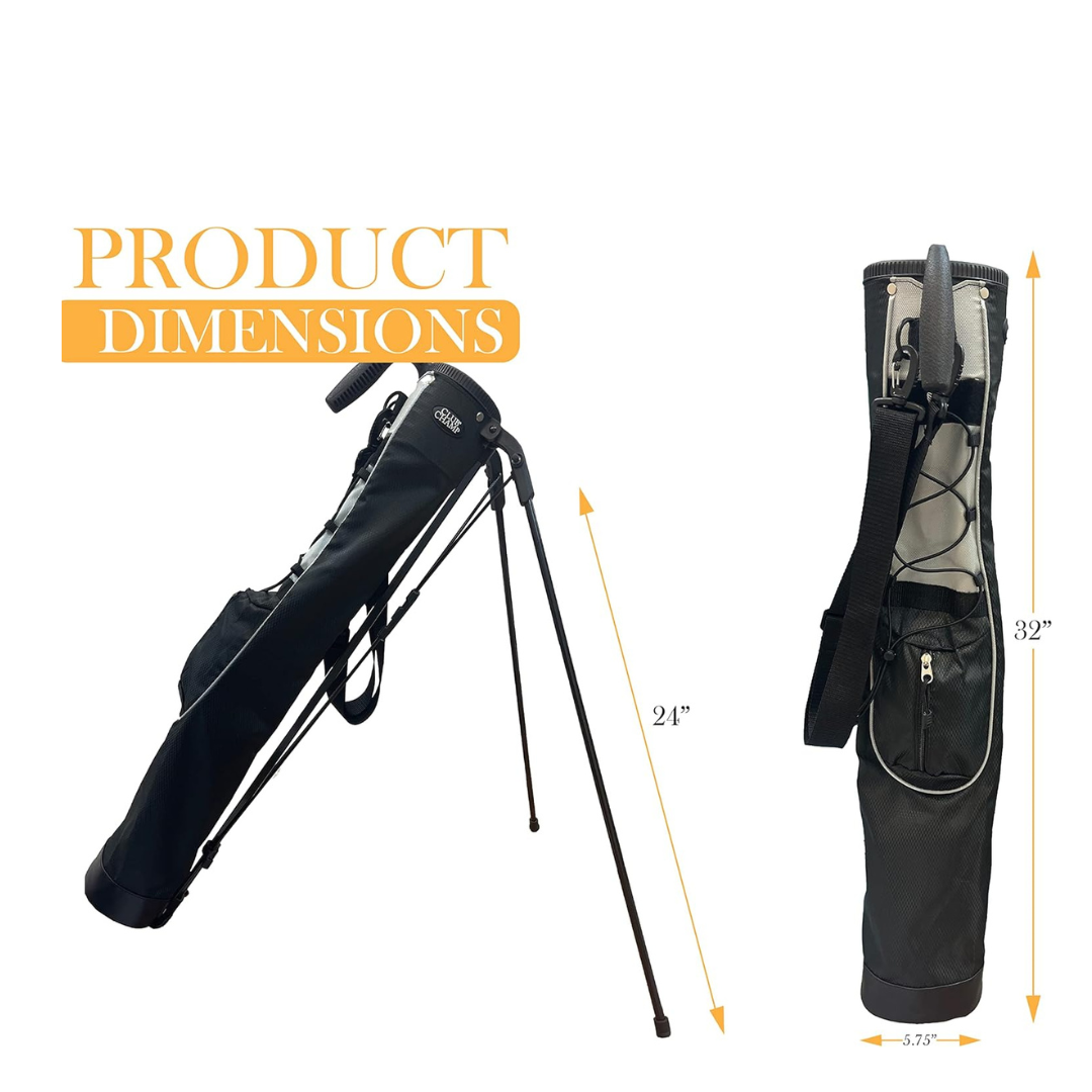 JEF World of Golf JR1256 Pitch & Putt Sunday Bag with Stand & Handle