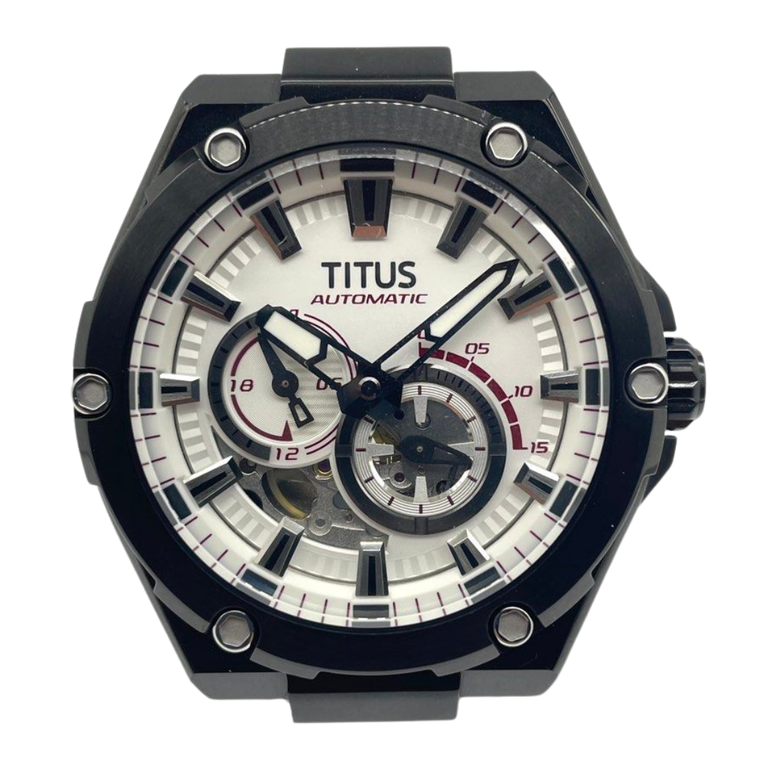 Solvil ET Titus Voyager 44mm Automatic White Dial Watch