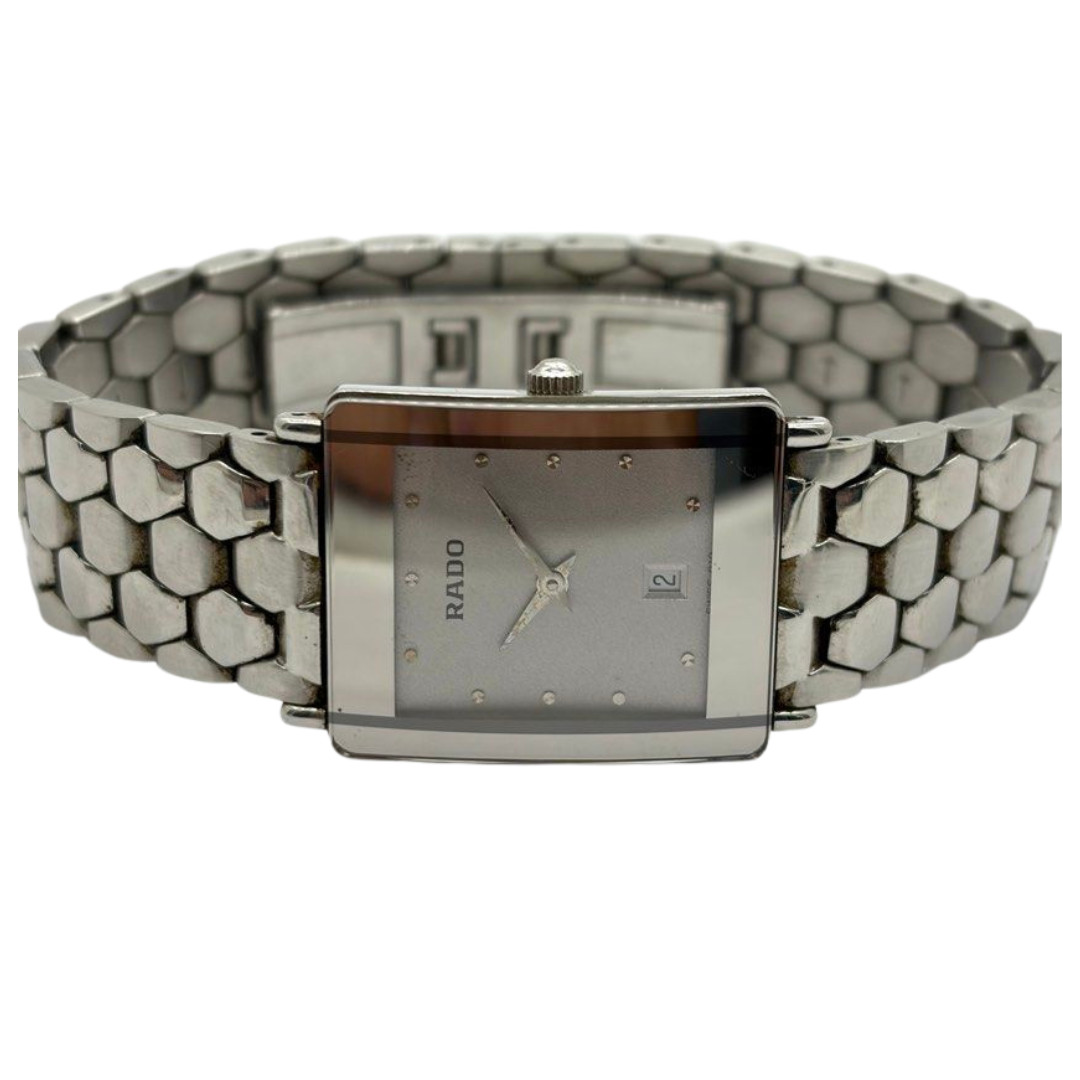 Rado Diastar 24mm Quartz Grey Dial Steel Watch Main image