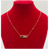 Messika 18K Rose Gold Diamond Necklace