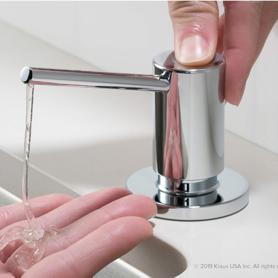 KRAUS Kitchen Soap and Lotion Dispenser in Chrome, KSD-43CH