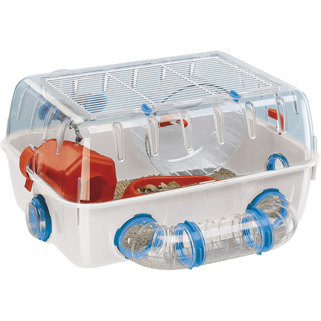 Ferplast Hamster Cage, 15.94 x 11.61 8.61 x 8.86 in