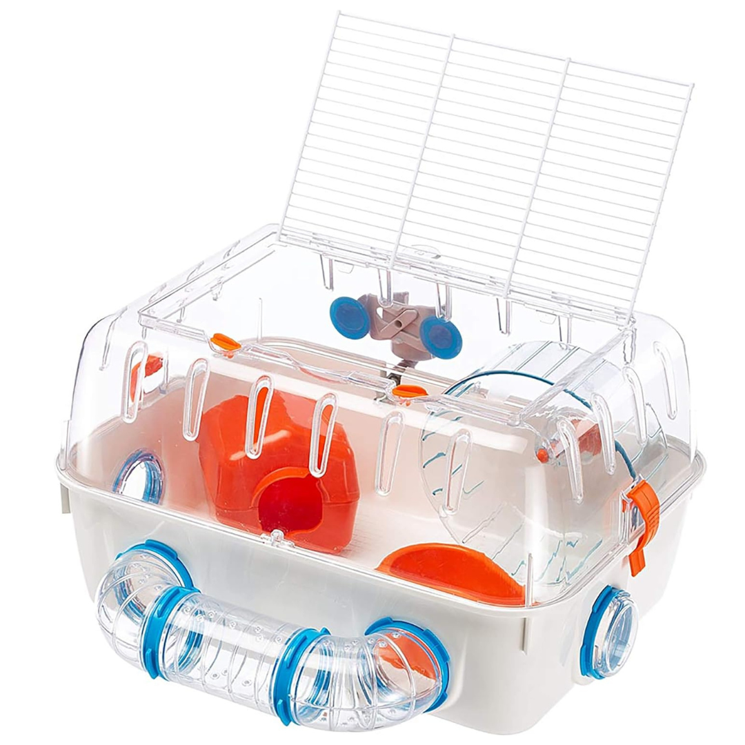 Ferplast Hamster Cage, 15.94 x 11.61 8.61 x 8.86 in