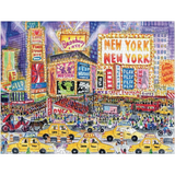 Galison Michael Storrings The Great White Way 2000 Piece Puzzle, Multicolor