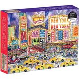Galison Michael Storrings The Great White Way 2000 Piece Puzzle, Multicolor