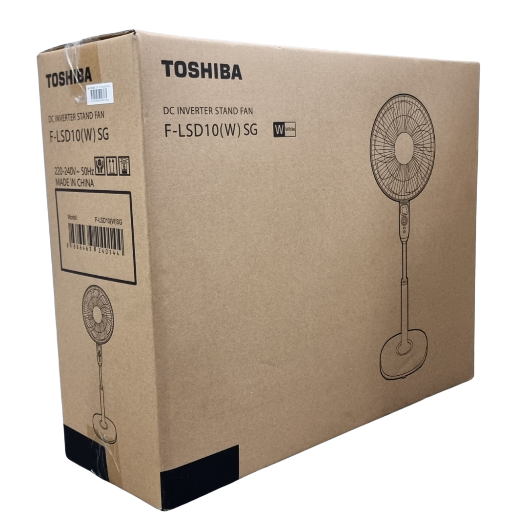 Toshiba 16" Stand Fan W RC F-LSD10(W)SG