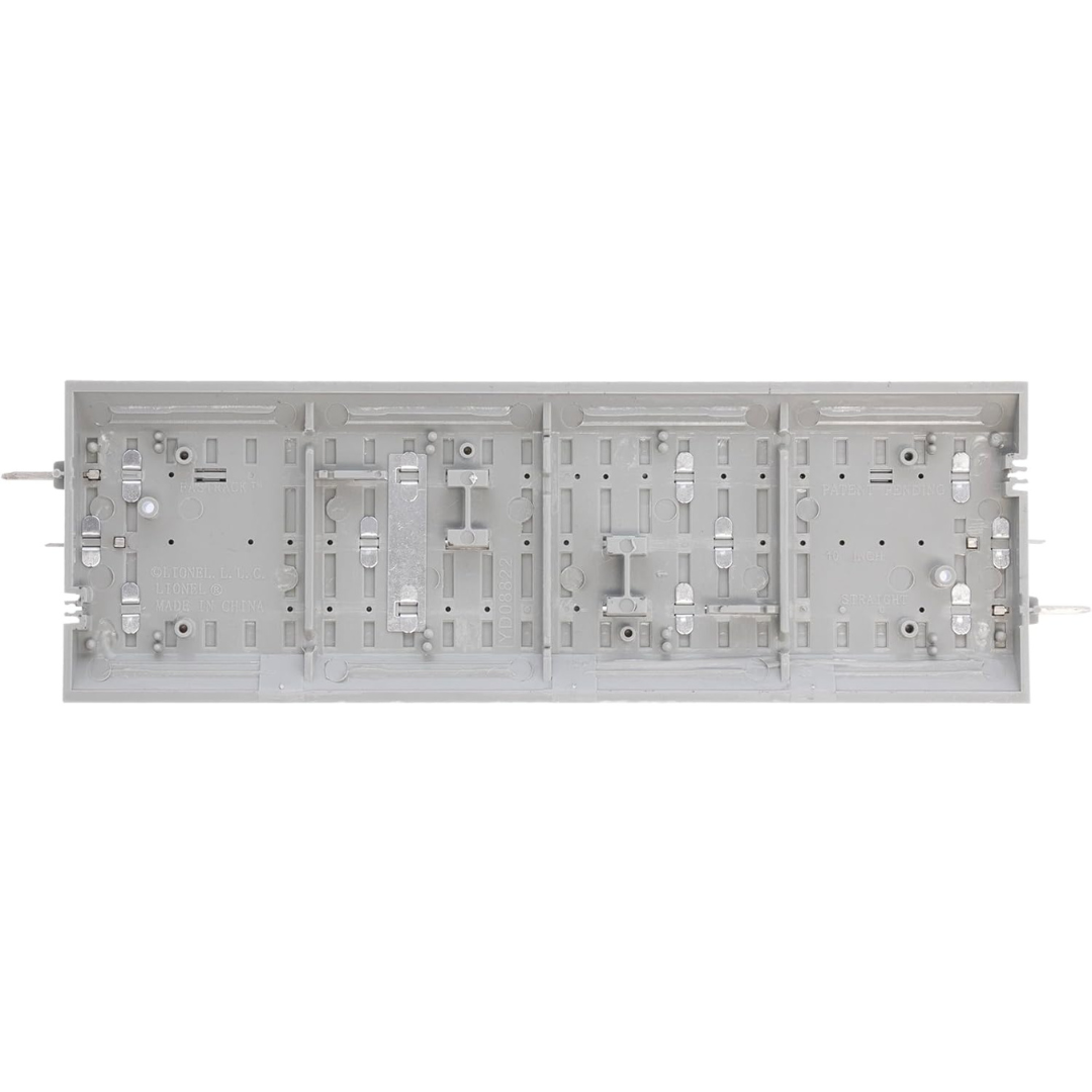 Lionel FasTrack 10” Straight Track, Electric O Gauge, 4-Pack