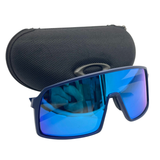 OAKLEY Sutro Matte Navy Prizm Sapphire Men's Eyewear OO9406A-0437, Blue