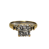 Yellow Gold Diamond Ring