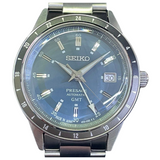 Seiko Presage SSK009J1 40.8mm GMT Automatic Blue Dial Watch