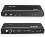 WAVLINK 65W Charging USB C Docking Station, Single 5K/Dual 4K@60Hz Display USB C Dock with Power Delivery, 2xDisplayport, 2xHDMI, 4xUSB 3.0, 2xUSB C, Gigabit Ethernet, Audio & Mic for Windows & Mac OS
