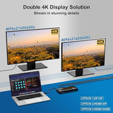 WAVLINK 65W Charging USB C Docking Station, Single 5K/Dual 4K@60Hz Display USB C Dock with Power Delivery, 2xDisplayport, 2xHDMI, 4xUSB 3.0, 2xUSB C, Gigabit Ethernet, Audio & Mic for Windows & Mac OS