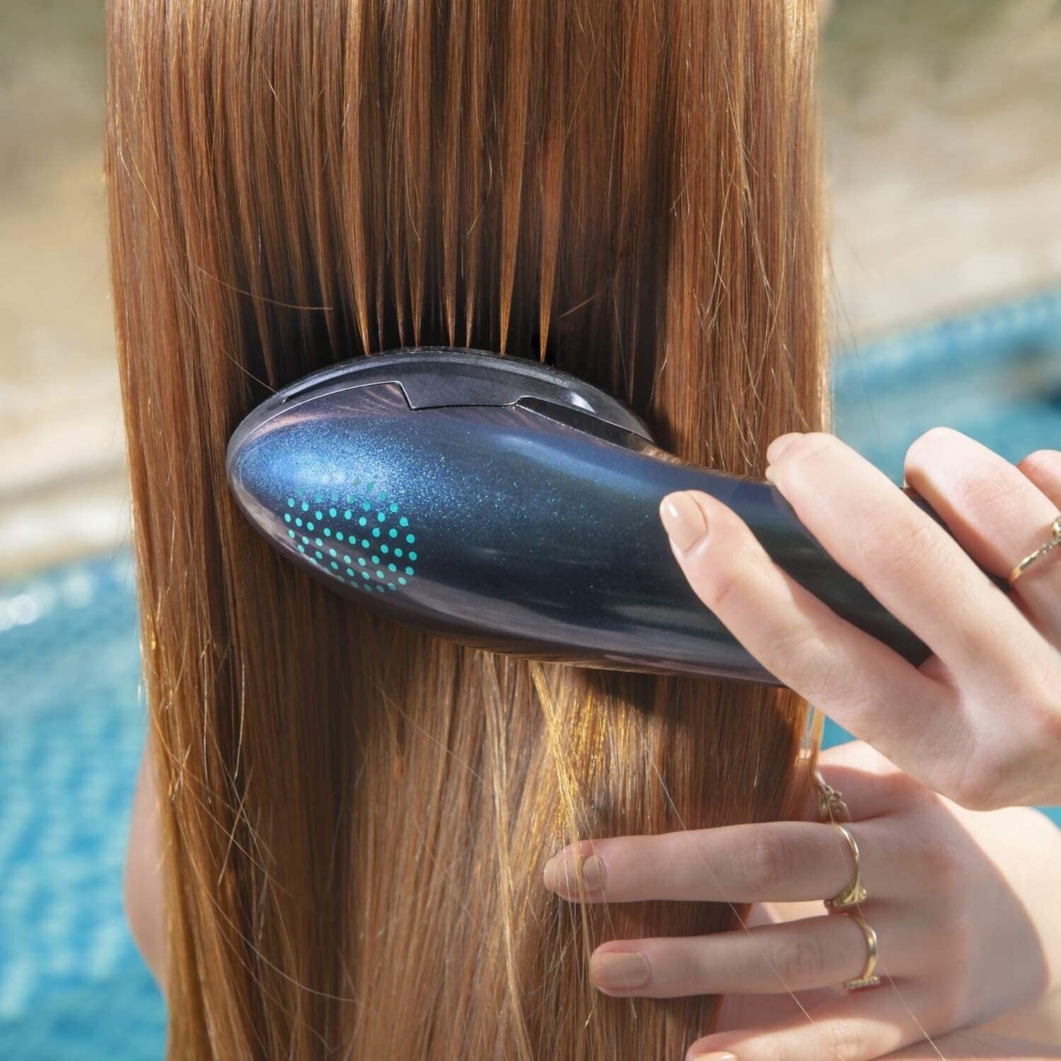 Dafni Allure Portable Hair Straightening Brush