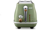 Delonghi Icona Vintage Ctov 2003 2 Slice Toaster Green