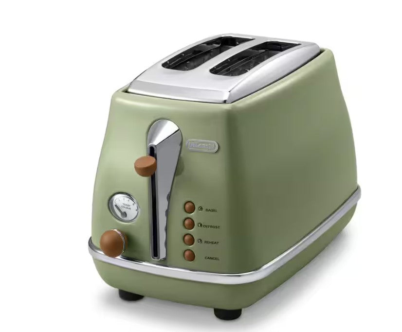 Delonghi Icona Vintage Ctov 2003 2 Slice Toaster Green